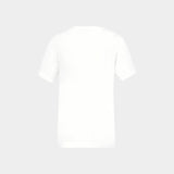 T-Shirt Patchwork Trompe L'oeil - Simone Rocha - Coton - Blanc/Noir