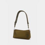 Sac Porté Épaule Marcel - AMI Paris - Nylon - Kaki