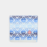 Écharpe Space Dye Monogram - Casablanca - Laine - Bleu