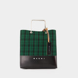 Cabas Small - Marni - Laine - Vert
