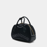 Sac À Main Bowling Mini - Casablanca - Cuir - Noir