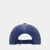 Casquette - Acne Studios - Coton - Bleu