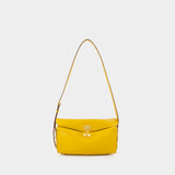 Sac Porté Épaule Paris M - Balenciaga - Cuir - Jaune