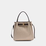 Sac À Main Romy - Tory Burch - Coton - Gris