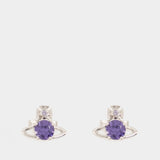 Boucles D'oreilles Reina - Vivienne Westwood - Métal - Argenté