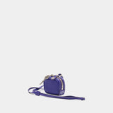 Sac À Main Camero Clip V - Acne Studios - Cuir - Violet
