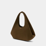 Sac Porté Épaule Folded Bag - Coperni - Cuir - Marron