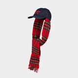 Casquette Scarf - Charles Jeffrey Loverboy - Coton - Bleu