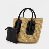 Sac À Main The Small Tote - Marc Jacobs - Tissus Recyclés - Beige