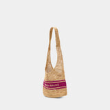 Sac Porté Épaule Hobo - Vanessa Bruno - Raphia - Multi