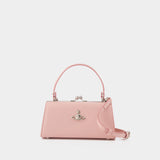 Sac À Main Doll Xl Frame - Vivienne Westwood - Synthétique - Rose