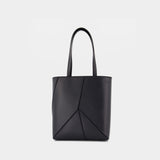 Cabas Panel - YOHJI YAMAMOTO - Cuir - Noir
