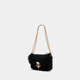 Sac À Bandoulière Moon Moyen - Vanessa Bruno - Raphia - Multi