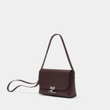 Sac Porté Épaule Icotype - Courreges - Cuir - Bordeaux