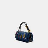 Cabas The Mini Dual Top Handle - Marc Jacobs - Coton - Bleu