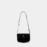 Sac À Bandoulière Mini - Versace - Synthétique - Noir