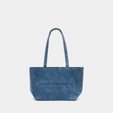 Cabas Punch Medium - Alexander Wang - Coton - Bleu
