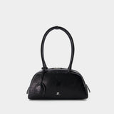 Sac À Main Vintage Small Monday - Courreges - Cuir - Noir