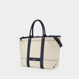 Cabas Reversible Large - Kenzo - Coton - Bleu