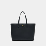 Cabas Ll Medium Reversible - Burberry - Cuir - Noir