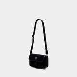 Sac À Bandoulière Mini - Versace - Synthétique - Noir