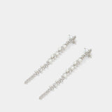 Boucles D'oreilles Drip - Simone Rocha - Cristal - Ivoire