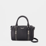 Sac À Main Xs Sunny Studs - Zadig & Voltaire - Cuir - Noir