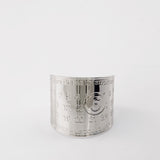 Bracelet Stickers - MM6 Maison Margiela - Métal - Argenté