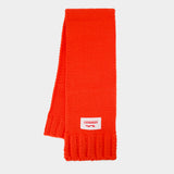 Écharpe Chubby - Charles Jeffrey Loverboy - Coton - Rouge