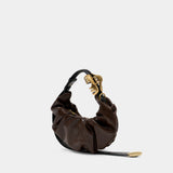 Sac Porté Épaule Grab-D Small - DIESEL - Synthétique - Marron