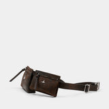 Ceinture Double Pouch - Vivienne Westwood - Cuir - Marron