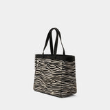 Cabas Medium Rio - ANINE BING - Cuir - Noir