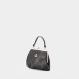Sac À Main Granny Frame - Vivienne Westwood - Cuir - Noir