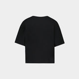 T-Shirt Taida Heart Strass - Zadig & Voltaire - Coton - Noir