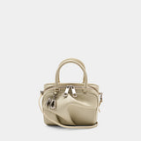 Sac À Main The Micro Bauletto - Marc Jacobs - Cuir - Blanc