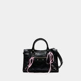 Sac À Main Le City - Balenciaga - Cuir - Rose