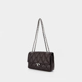 Sac Porté Épaule Bunny Knot - Tory Burch - Cuir - Marron