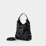Sac À Main Sphynx Mini - Balmain - Cuir - Noir