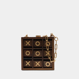 Pochette Tic Tac Toe - Cult Gaia - Bois - Marron