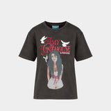 T-Shirt Amy Winehouse - 3.PARADIS - Coton - Noir
