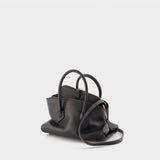 Sac la Passeggiata Mini Top Handle - The Attico - Cuir - Noir