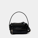 Sac Porté Épaule Camero Party - Acne Studios - Cuir - Noir