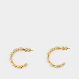 Boucles D'Oreille Small Toy - Ivi - Or - Sauge