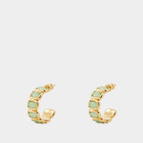 Boucles D'Oreille Small Toy - Ivi - Or - Sauge