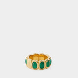 Bague Toy - Ivi - Or - Vert Onyx