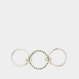 Bague Petunia Chrome Diopside - Spinelli Kilcollin - Argent - Vert