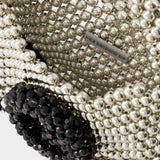 Sac à Main à Perles - Germanier - Perles - Argenté