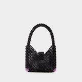 Sac Hobo à Perles - Germanier - Perles - Noir