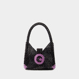Sac Hobo à Perles - Germanier - Perles - Noir