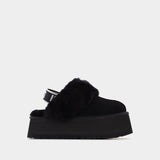 Funkette Femme en Shearling Noir
